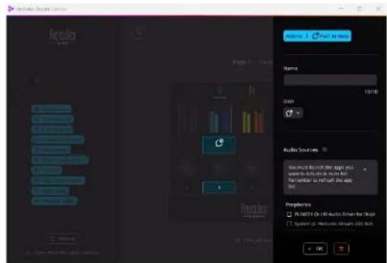 HERCULES STREAM 200 XLR - Actions(동작) - 3