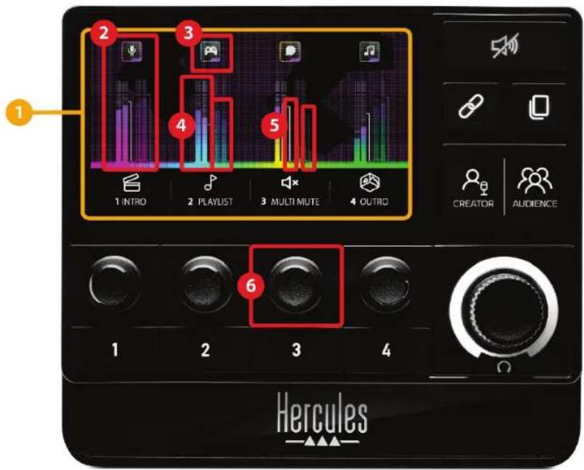 HERCULES STREAM 200 XLR - 控制音軌 - 1