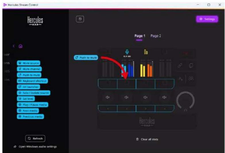 HERCULES STREAM 200 XLR - Actions (操作) - 2