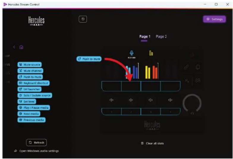 HERCULES STREAM 200 XLR - Actions (操作) - 2