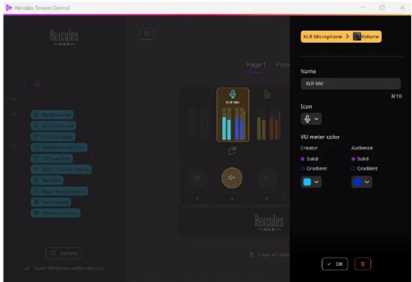 HERCULES STREAM 200 XLR - Customization - 1