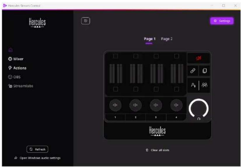 HERCULES STREAM 200 XLR - Загрузка Hercules Stream Control - 1