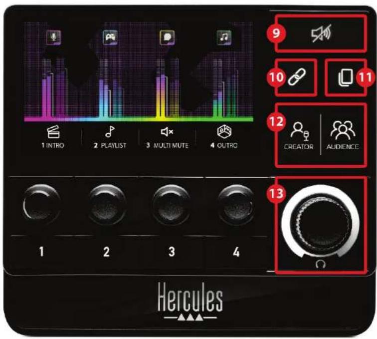HERCULES STREAM 200 XLR - Haladó funkciók - 1