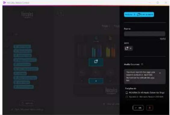HERCULES STREAM 200 XLR - Actions (Действия) - 3