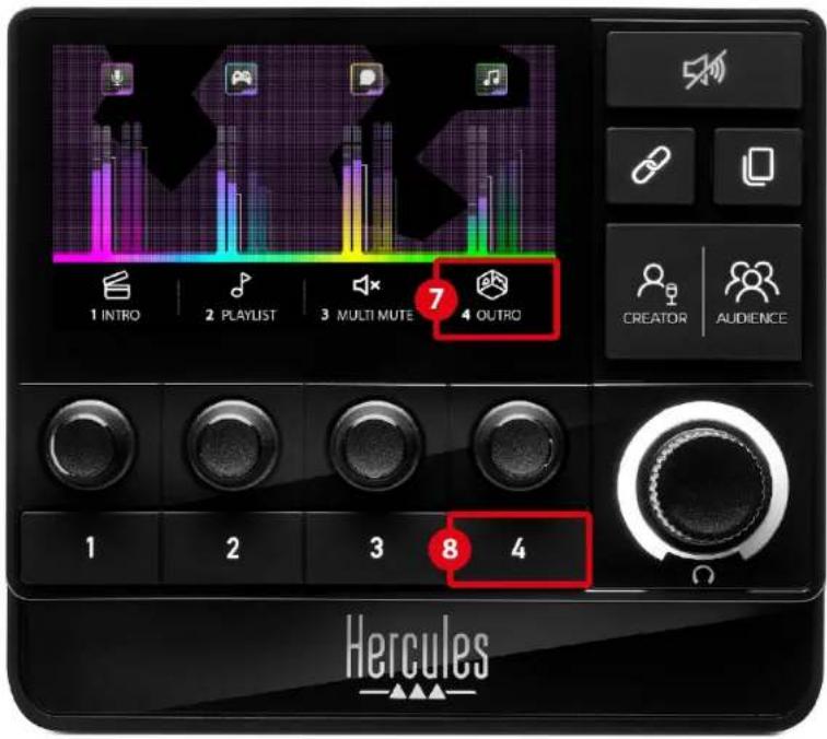 HERCULES STREAM 200 XLR - Controllo delle azioni - 1