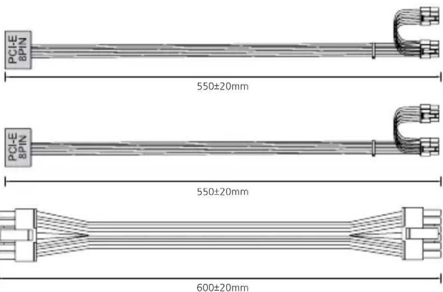 ZALMAN GigaMax III ZM850-GV3 - 2) Connector Specifications - 3