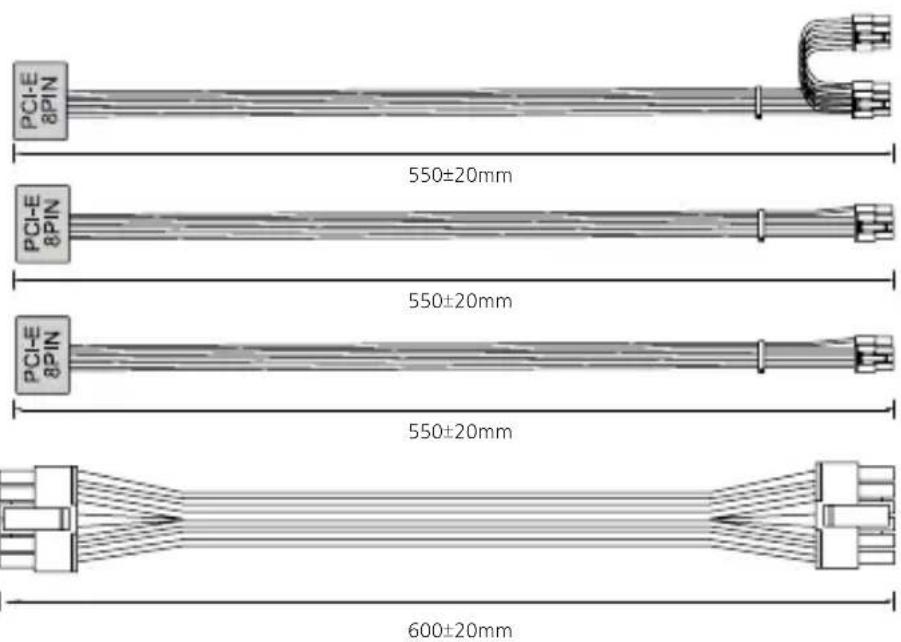 ZALMAN GigaMax III ZM850-GV3 - 2) Connector Specifications - 3