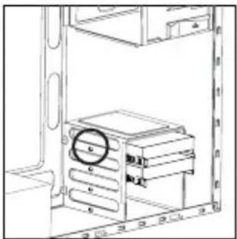 ZALMAN ZM-Z1 - 2) 3.5 Installation / 외부 3.5" 장착1) Front Cover R - 3