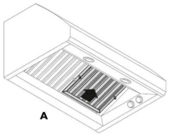 Fisher & Paykel HCB48-12N - To remove the filters: - 1