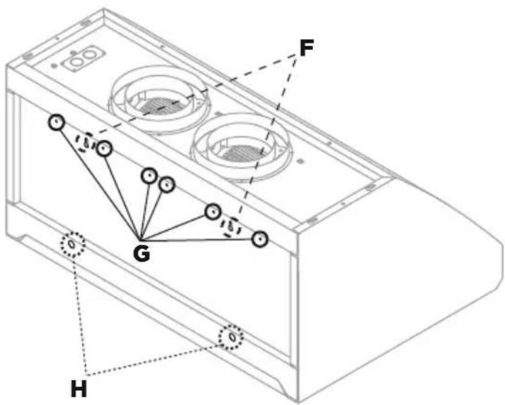 Fisher & Paykel HCB48-12N - Wall mounting installation - 4