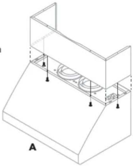 Fisher & Paykel HCB30-6N - Panneaux de recouvrement de conduit - 1
