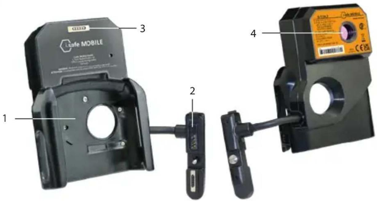 i.safe Mobile IS-TC1A.2 - ÖVERSIKT ÖVER ENHETEN - 1
