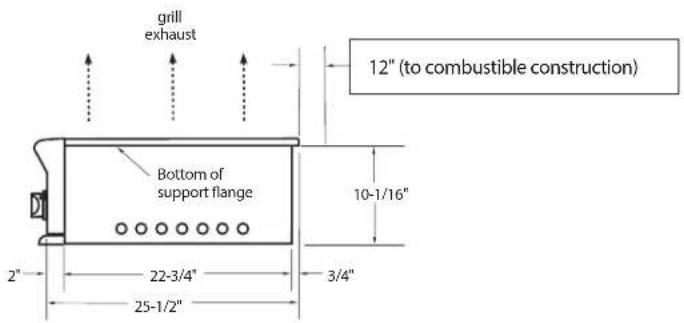 Fisher & Paykel BFGC-30BGD-N - BUILT-IN CONSTRUCTION DETAILS - 1