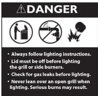 Fisher & Paykel BFGC-30BGD-N - WARNING! - 2