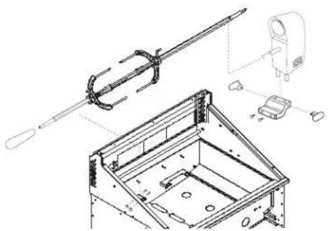Fisher & Paykel BH1-30R-N - USING THE ROTISSERIE (BH1-30R MODELS ONLY) - 1