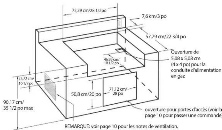 Fisher & Paykel BFGC-30BGD-L - DÉTAILS D'UNE CONSTRUCTION INTÉGRÉE - 2