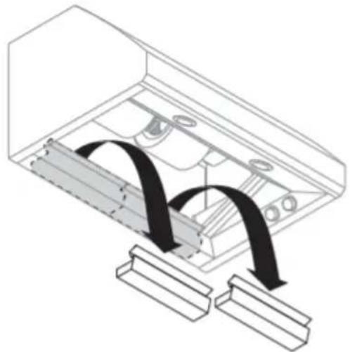 Fisher & Paykel HCB36-6N - Pour retirer les filtres : - 2