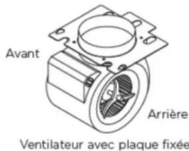 Fisher & Paykel HCB36-6N - Installation du ventilateur interne (modèles HCB30/36/48 uniquement) - 2