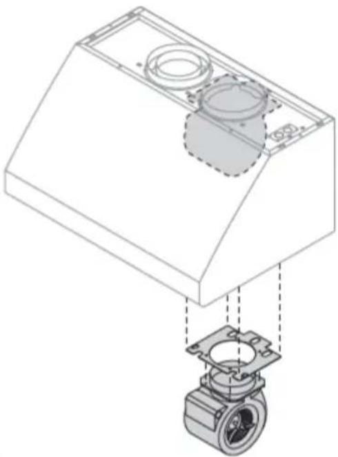 Fisher & Paykel HCB36-6N - Internal blower installation (HCB30/36/48 range hood models only) - 1