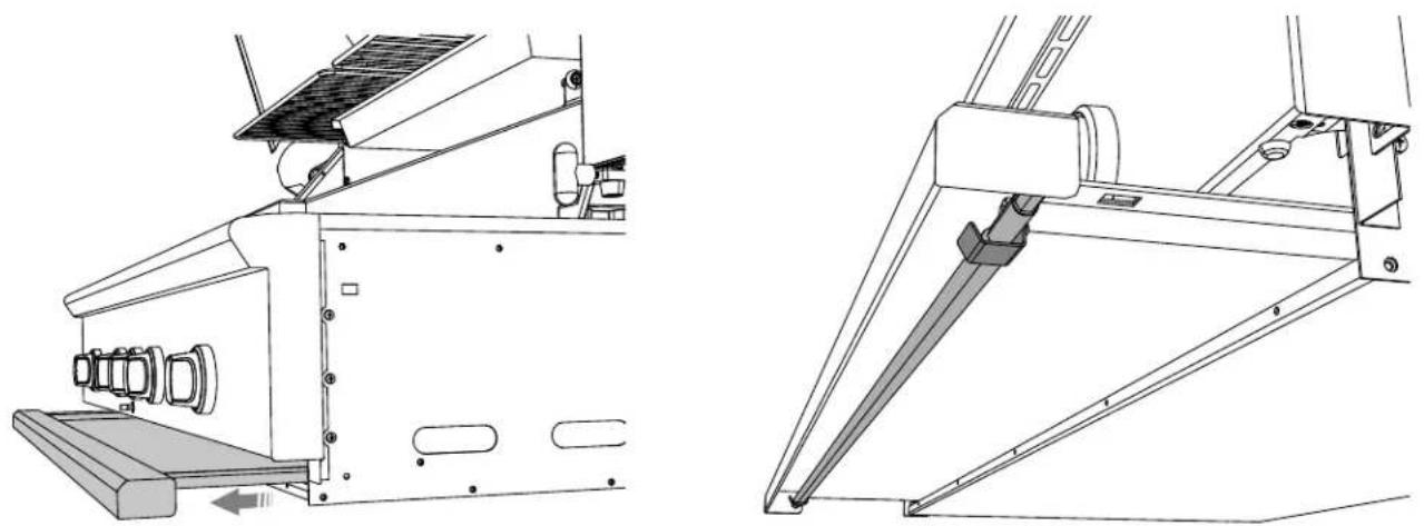 Fisher & Paykel BE1-36RC-N - Rotisserie rod storage - 1