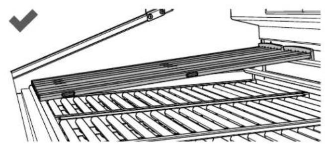 Fisher & Paykel BE1-36RC-N - Positions de grille - 1