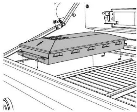 Fisher & Paykel BE1-36RC-N - Ajustement de l'insertion de charbon de bois - 1