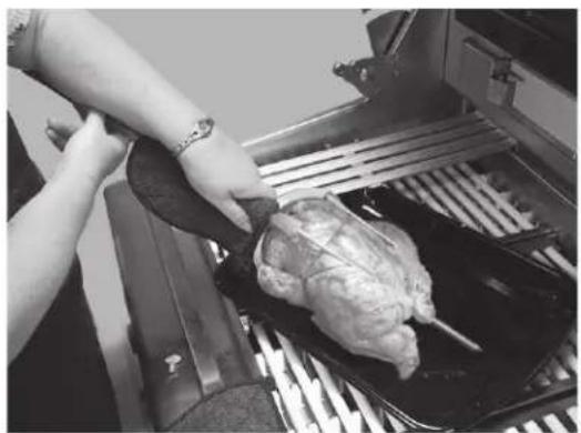Fisher & Paykel BGC30-BQ-N - POUR ALLUMER LE BRÛLEUR DE RÔTISSERIE AVANT DE FAIRE CUIRE : - 3