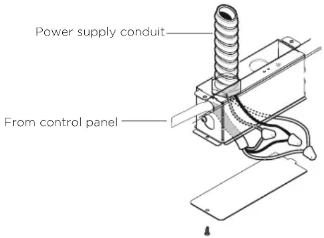 Fisher & Paykel HCB36-12N - Range hood internal blower electrical connection (HCB30/36/48 models only) - 1