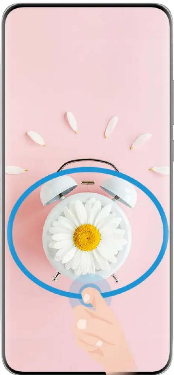 HUAWEI Nova 12i - Effectuer une capture d'écran partielle - 1