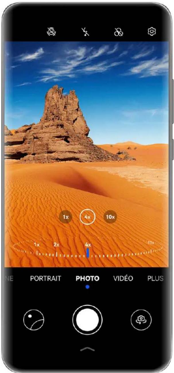 HUAWEI Nova 12i - Ajuster le niveau de zoom de l'appareil photo - 1