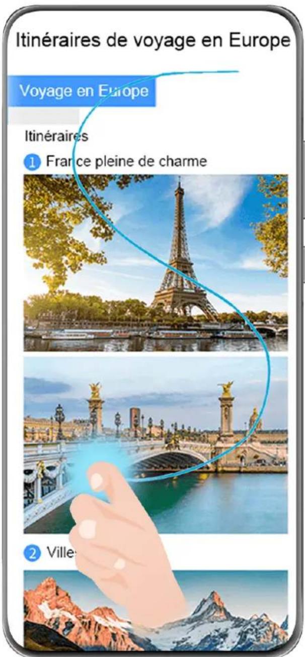 HUAWEI Nova 12i - Faire une capture d'écran défilant - 1
