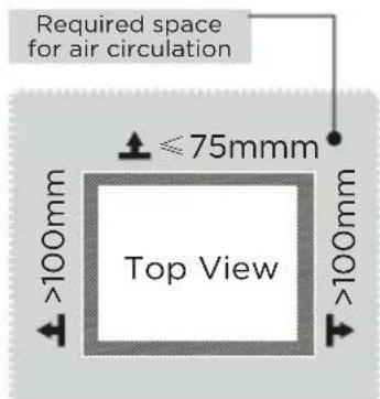 MIDEA MRT16D2BST - Dimensions and Clearances - 2