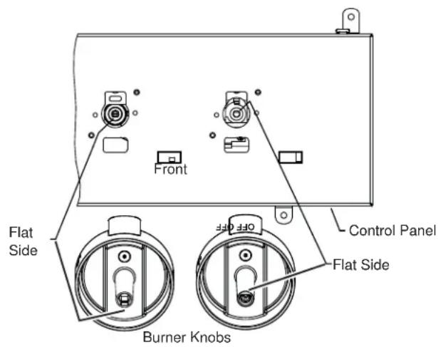 Café CGU486P2TS1 - CONTROL PANEL AND KNOBS - 1