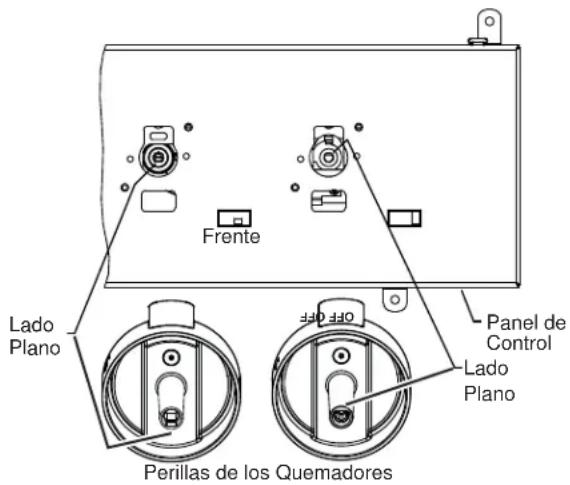 Café CGU486P2TS1 - PANEL DE CONTROL Y PERILLAS - 1