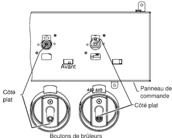 Café CGU486P2TS1 - PANNEAU DE COMMANDE ET BOUTONS - 1