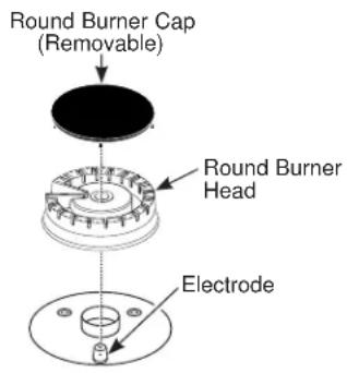 Café CGP70362NS1 - Removal of Surface Burners for Cleaning - 1