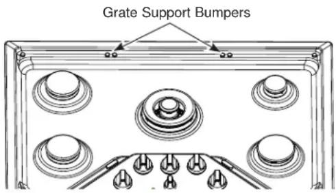 Café CGP70362NS1 - Grate Support Bumpers (on some models) - 1