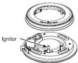 Café CGU486P3TD1 - To replace the burner parts for Inspiral Burner: - 3