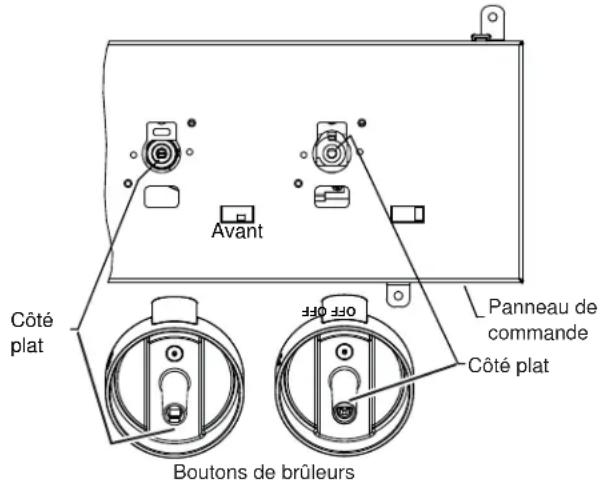 Café CGU486P3TD1 - PANNEAU DE COMMANDE ET BOUTONS - 1