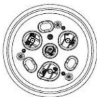 Café CGU486P3TD1 - To replace the burner parts for Multi Ring: - 1