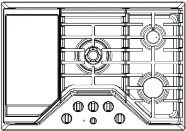 Café CGP95362MS1 - Preheating Your Griddle - 1