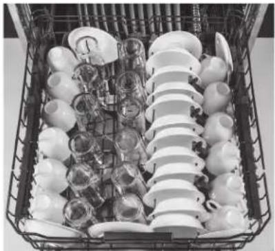 Café CDT805P2NS1 - Place Settings - Upper Rack - 1