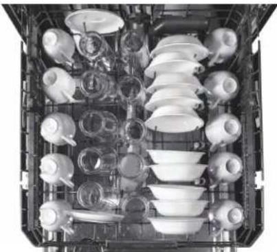 Café CDT805P2NS1 - Place Settings - Upper Rack - 3