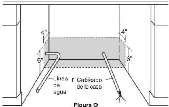 Café CDT875M5NS5 - PASO 6 POSICIONE LA LÍNEA DE AGUA Y EL CABLEADO DE LA CASA - 1
