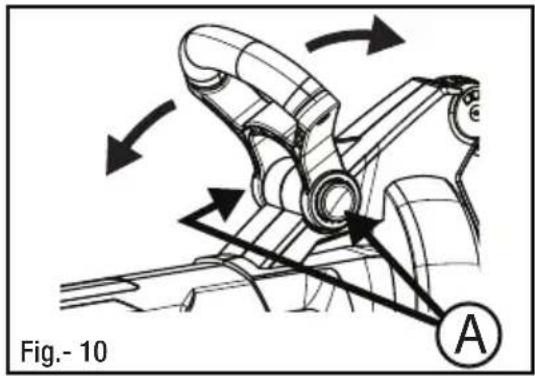 MURRAY IQ18LBVK - Adjusting the Front Handle - 2