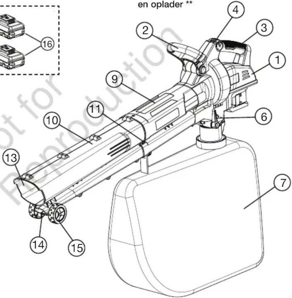 MURRAY IQ18LBVK - FJERNELSE AF BATTERIER - 1