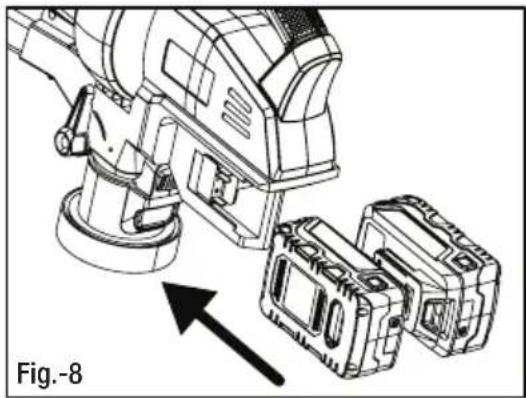 MURRAY IQ18LBVK - MONTERING AV BATTERI - 1