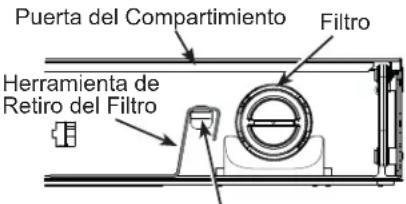 Café CIC36RP2VS1 - Retiro del cartucho del filtro - 1