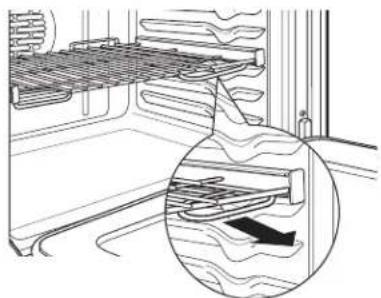 Café CTS90DM2NS5 - Para Retirar un Estante Extensible: - 2