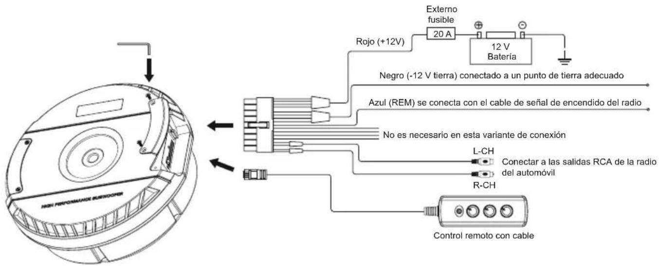 ESX Quantum Q800A - CONEXIONES DE ALIMENTACION Y ENCENDIDO - 1